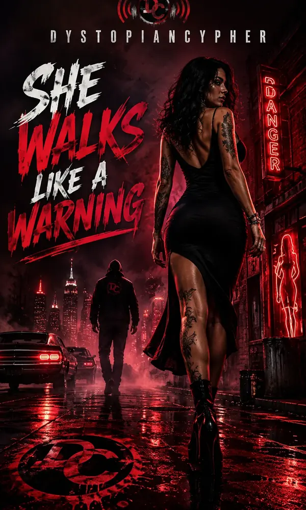 She Walks Like a Warning artwork