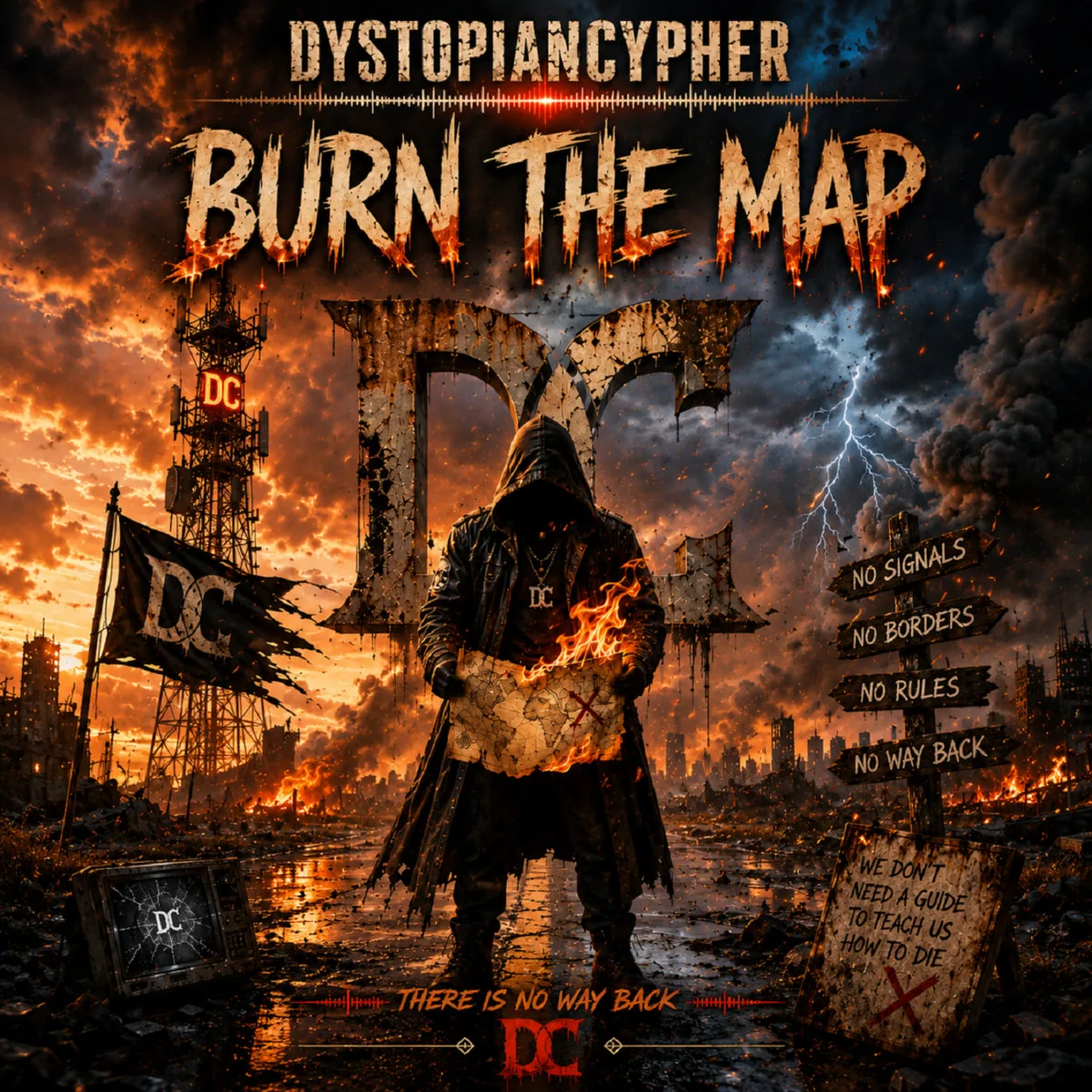 Burn the Map official artwork