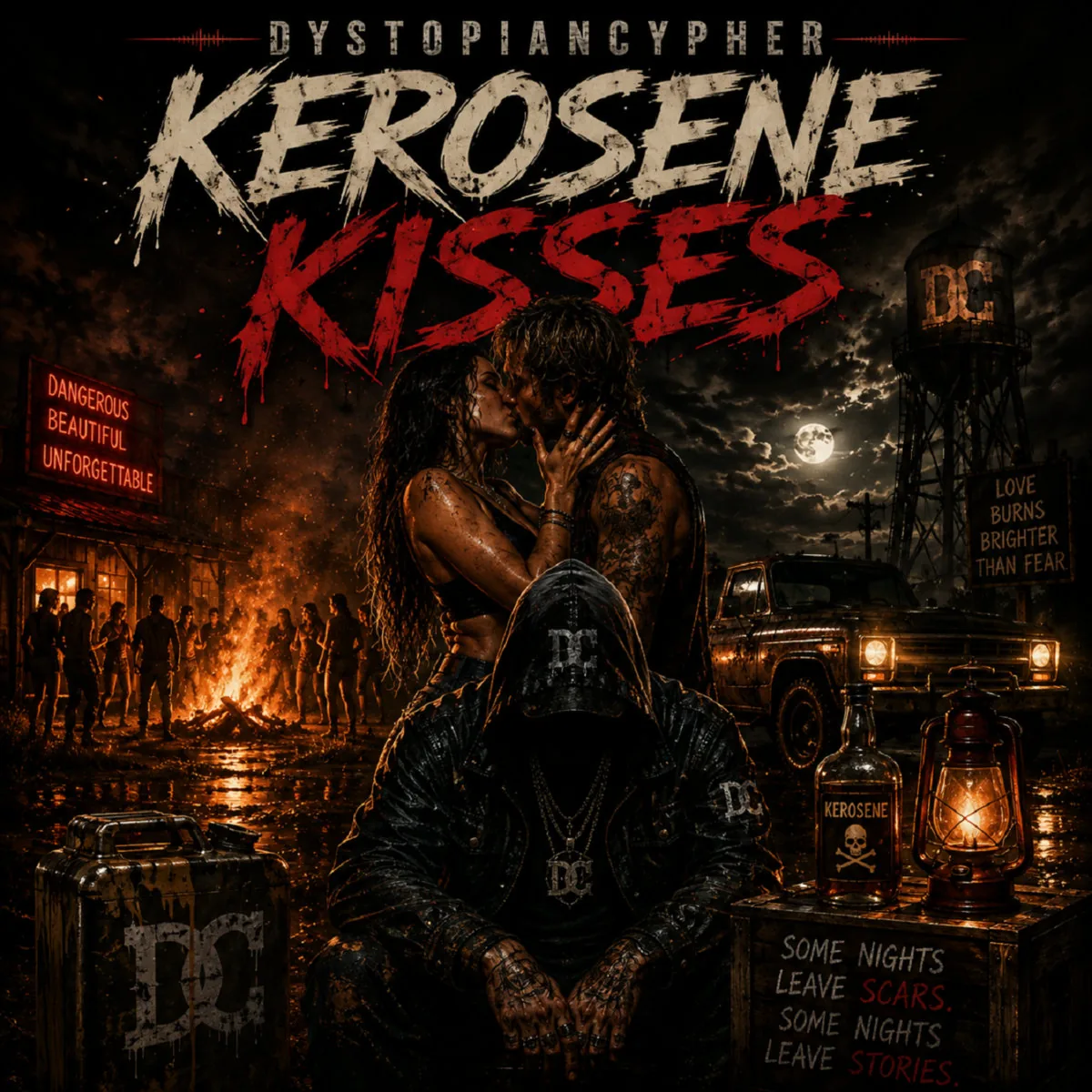 Kerosene Kisses official artwork