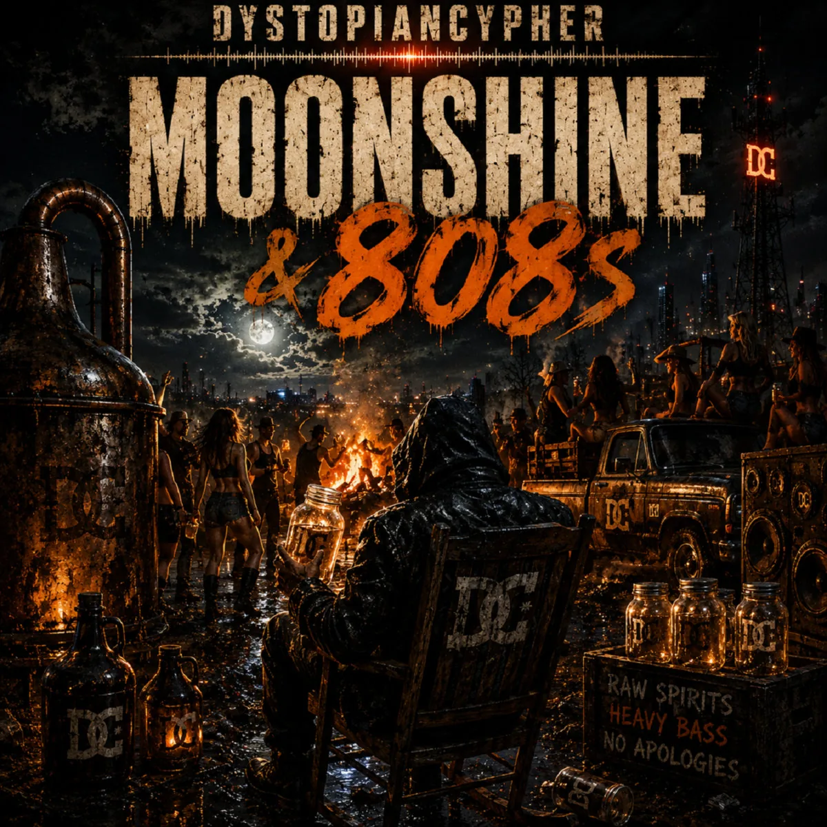 Moonshine & 808's official artwork