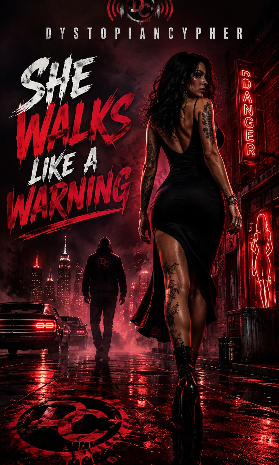 She Walks Like a Warning artwork